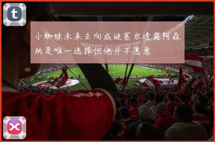 小蜘蛛未来去向成谜塞尔透露阿森纳是唯一选择但他并不愿意